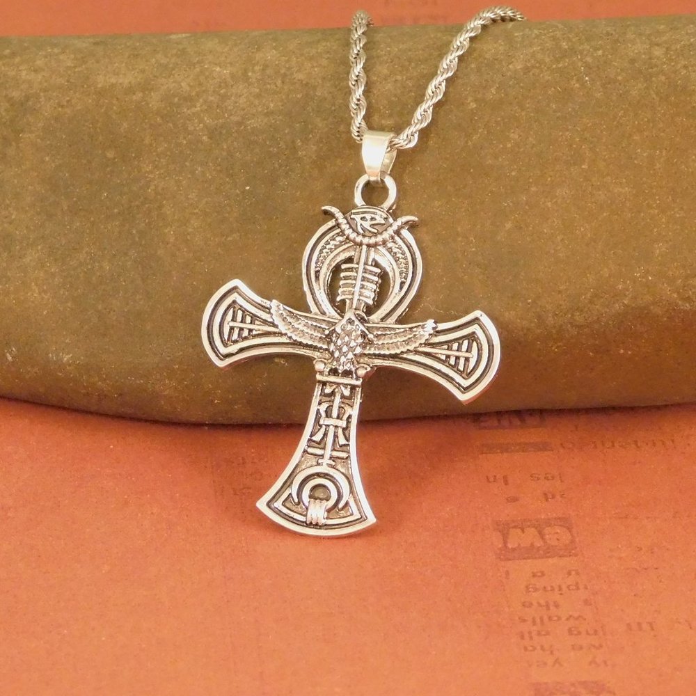 Egyptian Ankh Cross Necklace